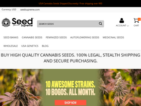 'seedsupreme.com' screenshot