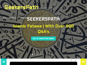 'seekerspath.co.uk' screenshot