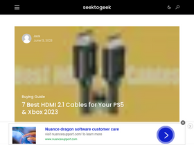 'seektogeek.com' screenshot