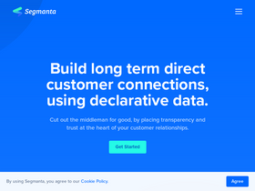 'segmanta.com' screenshot