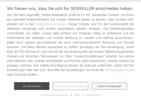 'segmueller.de' screenshot