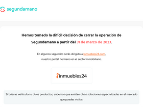 'segundamano.mx' screenshot
