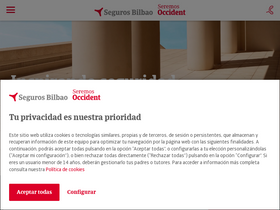 'segurosbilbao.com' screenshot