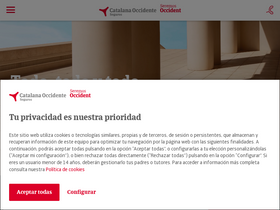 'seguroscatalanaoccidente.com' screenshot