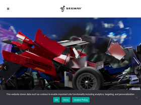 'segway.com' screenshot