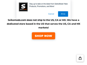 'seikomods.com' screenshot