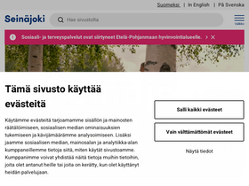 'seinajoki.fi' screenshot