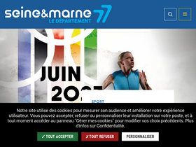 'seine-et-marne.fr' screenshot
