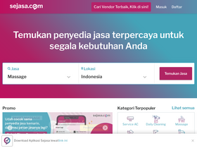'sejasa.com' screenshot