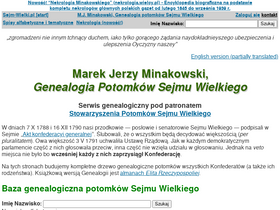 'sejm-wielki.pl' screenshot