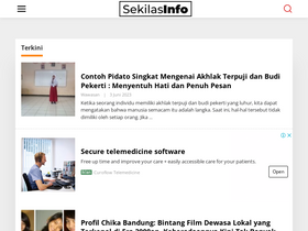 'sekilasinfo.net' screenshot