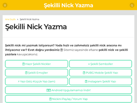 'sekillinickleryazma.club' screenshot