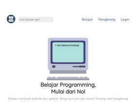 'sekolahkoding.com' screenshot