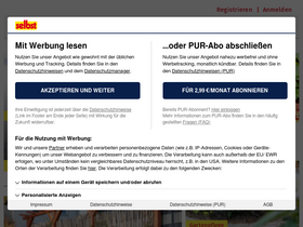 'selbst.de' screenshot
