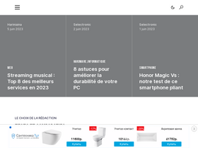 'selectronic.fr' screenshot