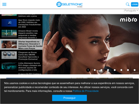 'seletronic.com.br' screenshot