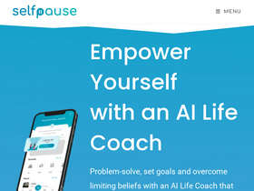 'selfpause.com' screenshot