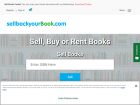 'sellbackyourbook.com' screenshot