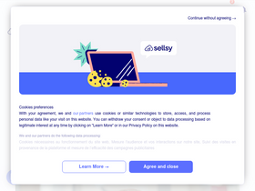 'sellsy.com' screenshot