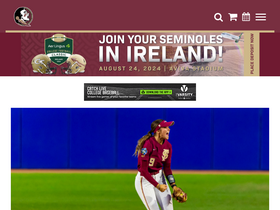 'seminoles.com' screenshot