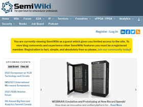 'semiwiki.com' screenshot