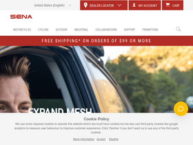 'sena.com' screenshot
