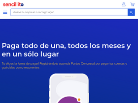 'sencillito.com' screenshot