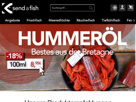 'send-a-fish.de' screenshot