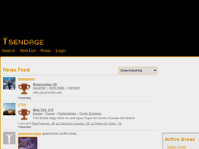 'sendage.com' screenshot