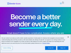 'senderscore.org' screenshot