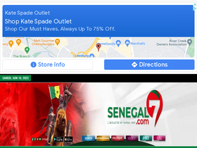 'senegal7.com' screenshot