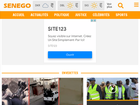 'senego.com' screenshot