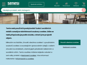 'senesi.cz' screenshot