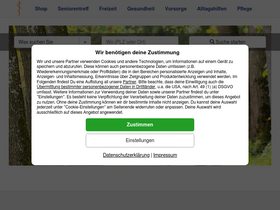 'seniorenportal.de' screenshot