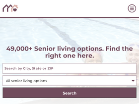 'seniorhousingnet.com' screenshot