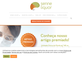 'senneliquor.com.br' screenshot