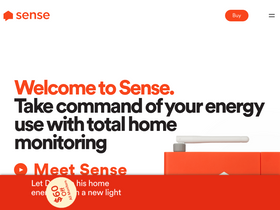 'sense.com' screenshot