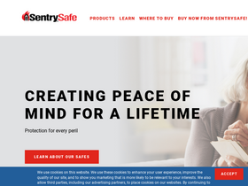 'sentrysafe.com' screenshot