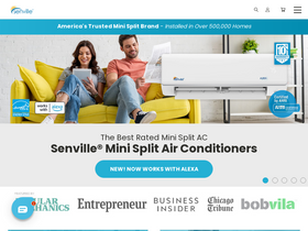 'senville.com' screenshot