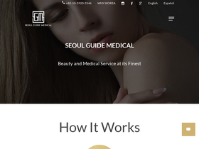 'seoulguidemedical.com' screenshot