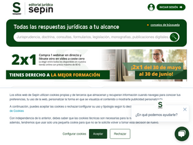 'sepin.es' screenshot