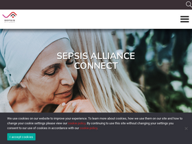 'sepsis.org' screenshot