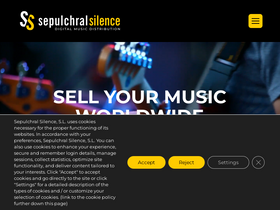 'sepulchralsilence.com' screenshot