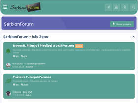 'serbianforum.org' screenshot