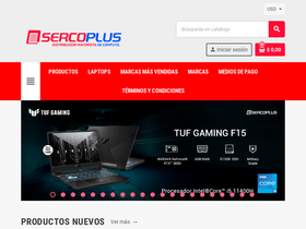 'sercoplus.com' screenshot