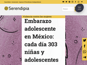 'serendipia.digital' screenshot