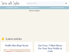 'serieswithsophie.com' screenshot