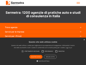 'sermetra.it' screenshot