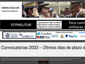 'sermilitar.com' screenshot