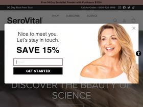 'serovital.com' screenshot